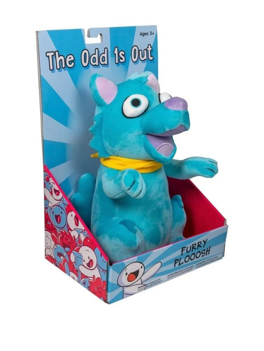 The Odd 1s Out 12" Large Furry The Dog Plooosh Toy Plush